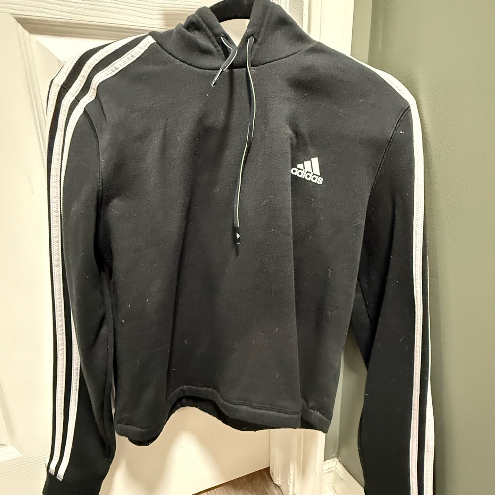Women’s Adidas Crop Top Hoodie